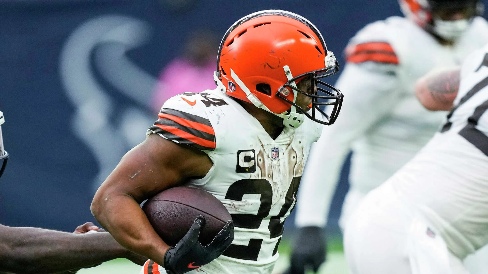 Nick Chubb ke Houston Texans