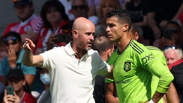 Blak-blakan Ten Hag soal Latih Ronaldo di MU: Dia itu... 