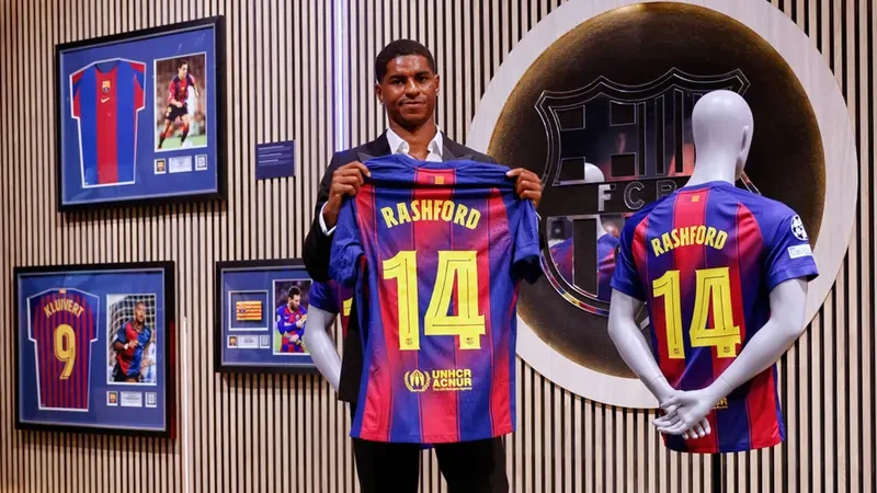 Marcus Rashford Ngaku Dapat Panggilan Baru di Barcelona