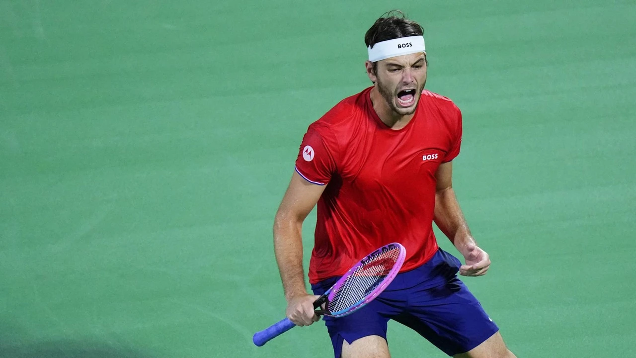 Hasil Davis Cup: Taylor Fritz Bantu AS Samakan Kedudukan Lawan Ceko