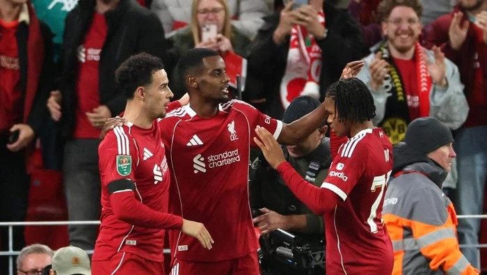 Liverpool Vs Southampton: The Reds Tembus Babak Keempat Carabao Cup